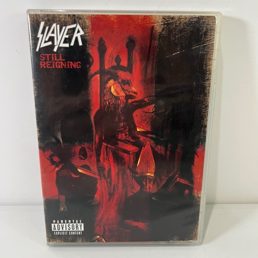 Slayer Still Reigning DVD Live Concert Reign In Blood Thrash Metal Rock Music